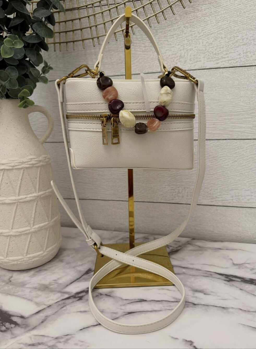 Steve Madden Bead Crossbody Handbag